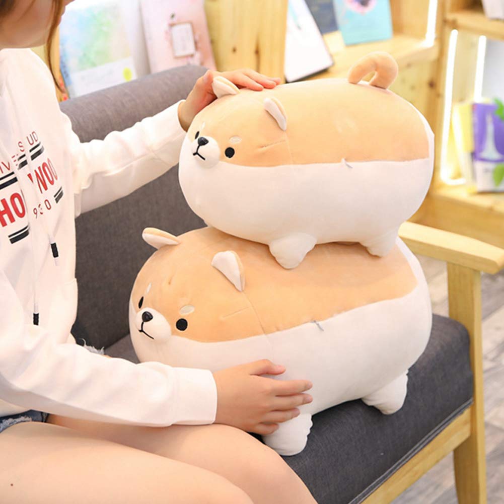 Sofipal Shiba Inu Plush Pillow – 50 cm Soft Hugging Cushion, Cozy Shiba/Corgi Plush Toy Gift