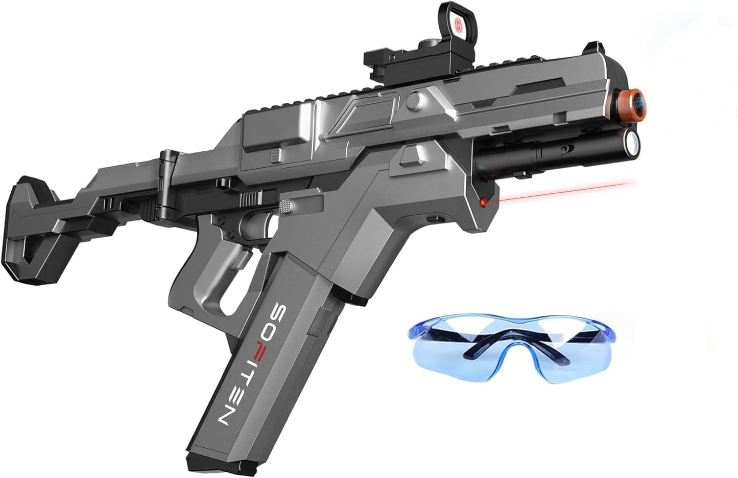 SOFITEN Fully Automatic Gel Ball Blaster Gun — High-Speed Outdoor Gel Blaster (Ages 14+)