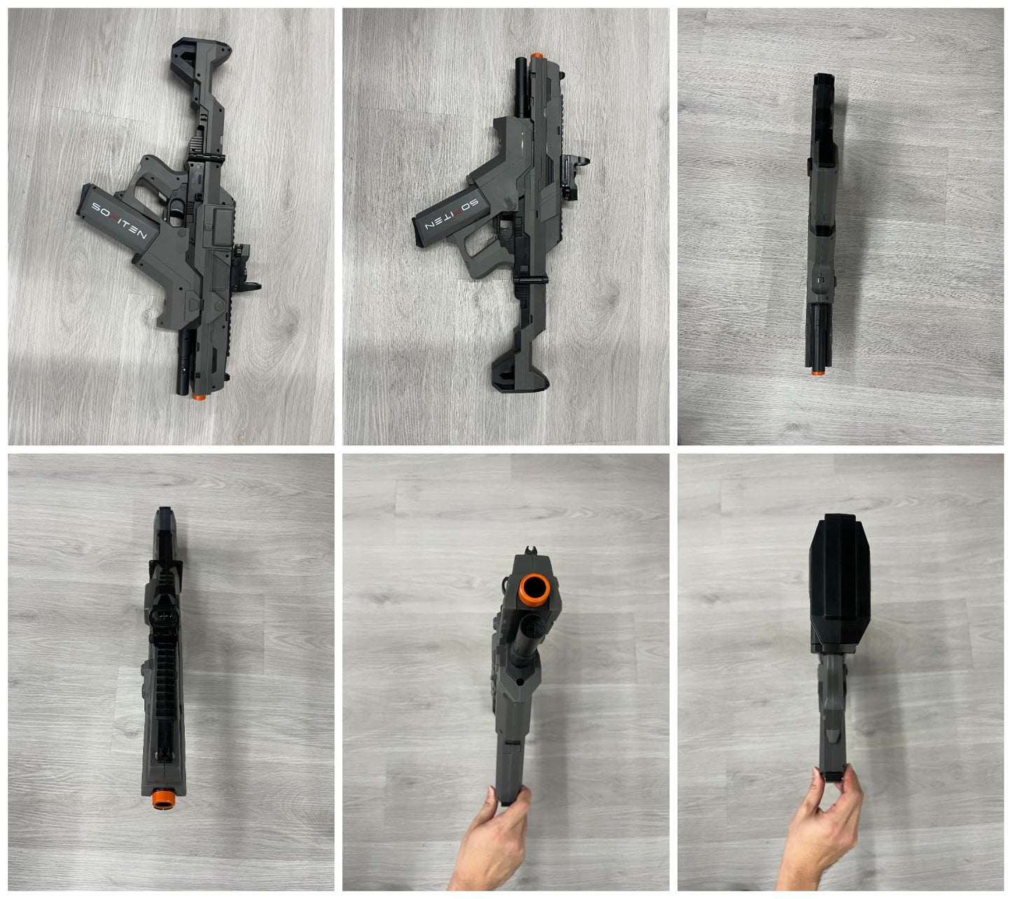 SOFITEN Fully Automatic Gel Ball Blaster Gun — High-Speed Outdoor Gel Blaster (Ages 14+)