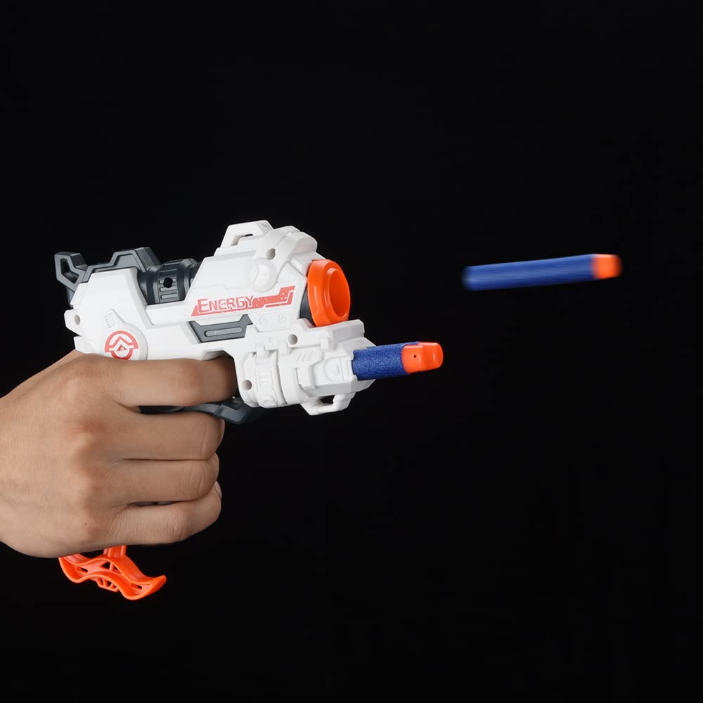 SOJUFOG Refill Darts 100 Blue Foam Bullets for Nerf N-Strike Elite