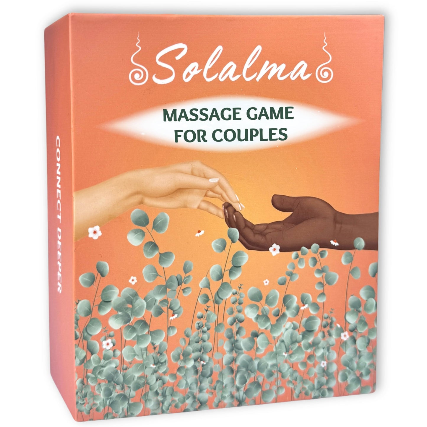 Solalma Massage Game for Couples — Mindful Date Night & Intimacy Card Kit
