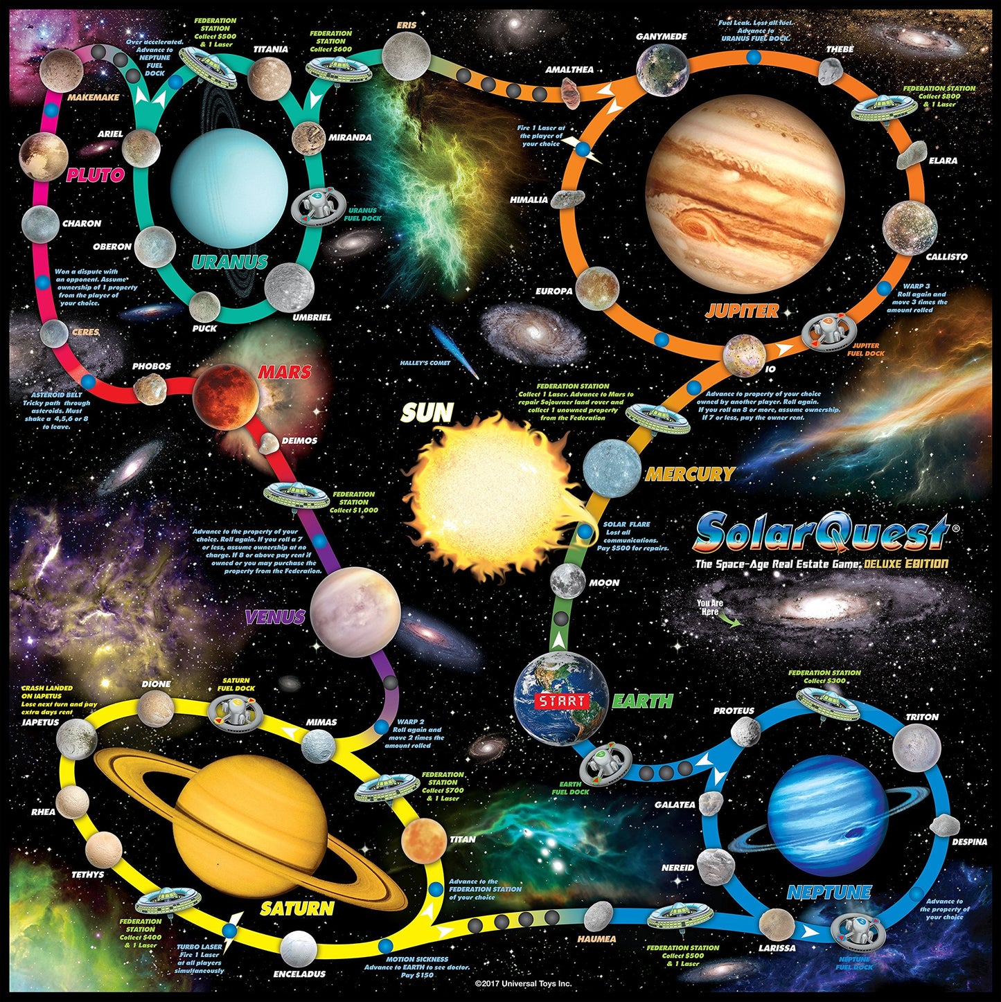 SolarQuest Deluxe Edition – Space-Age Real Estate Game by SOLARQUEST