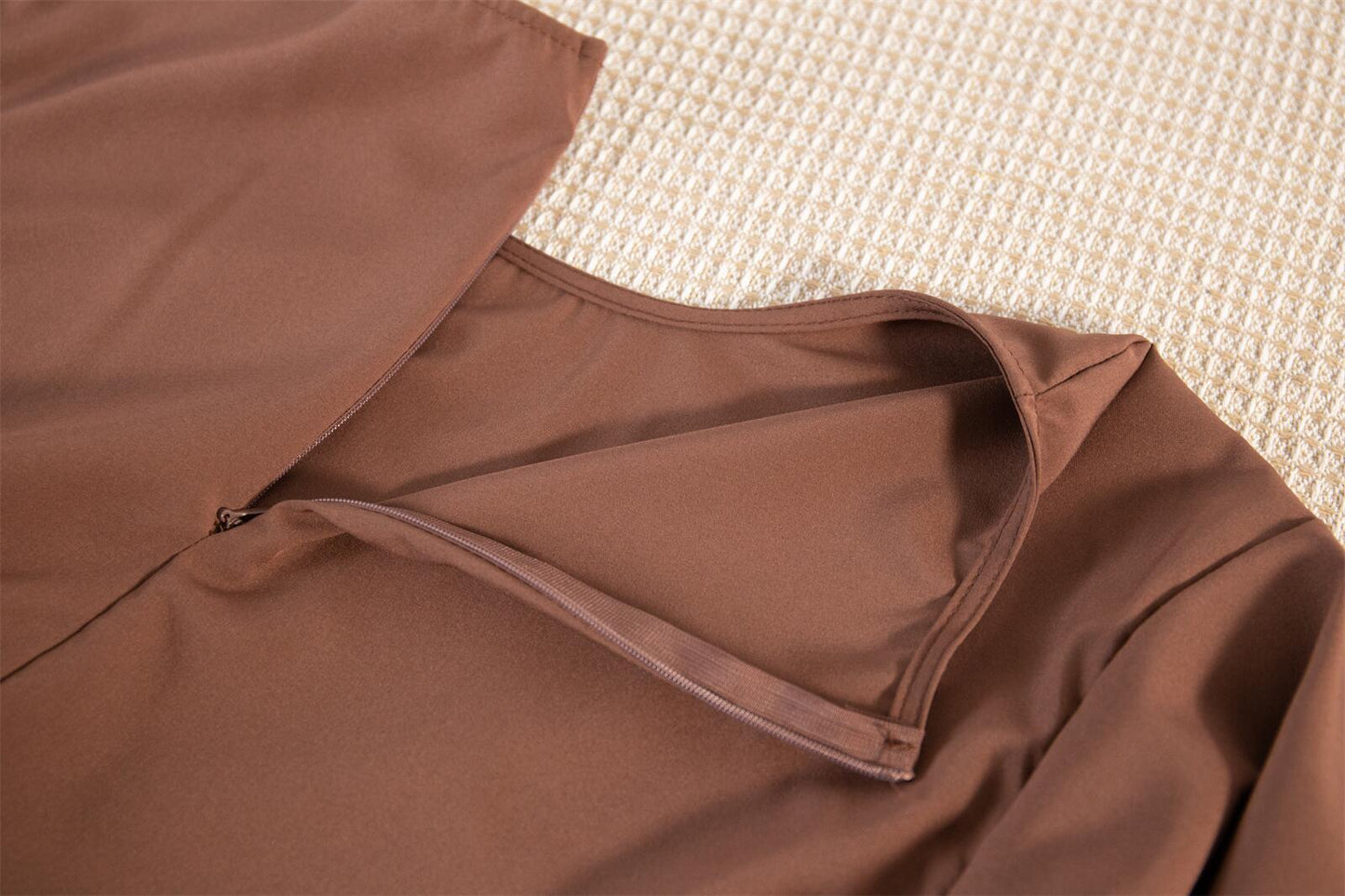 Solid Colour Casual Robe