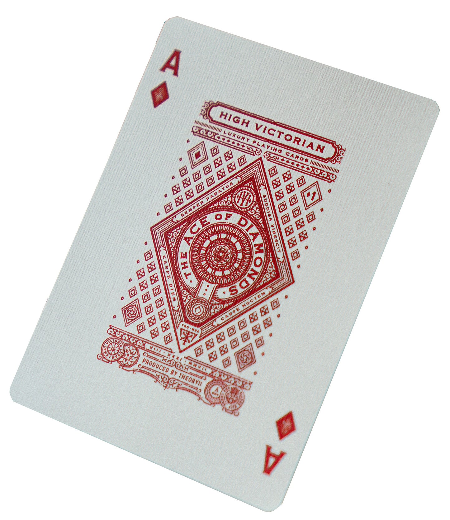 SOLOMAGIA High Victorian Playing Cards – Exquisite 3D Back, Gold & Green Foil