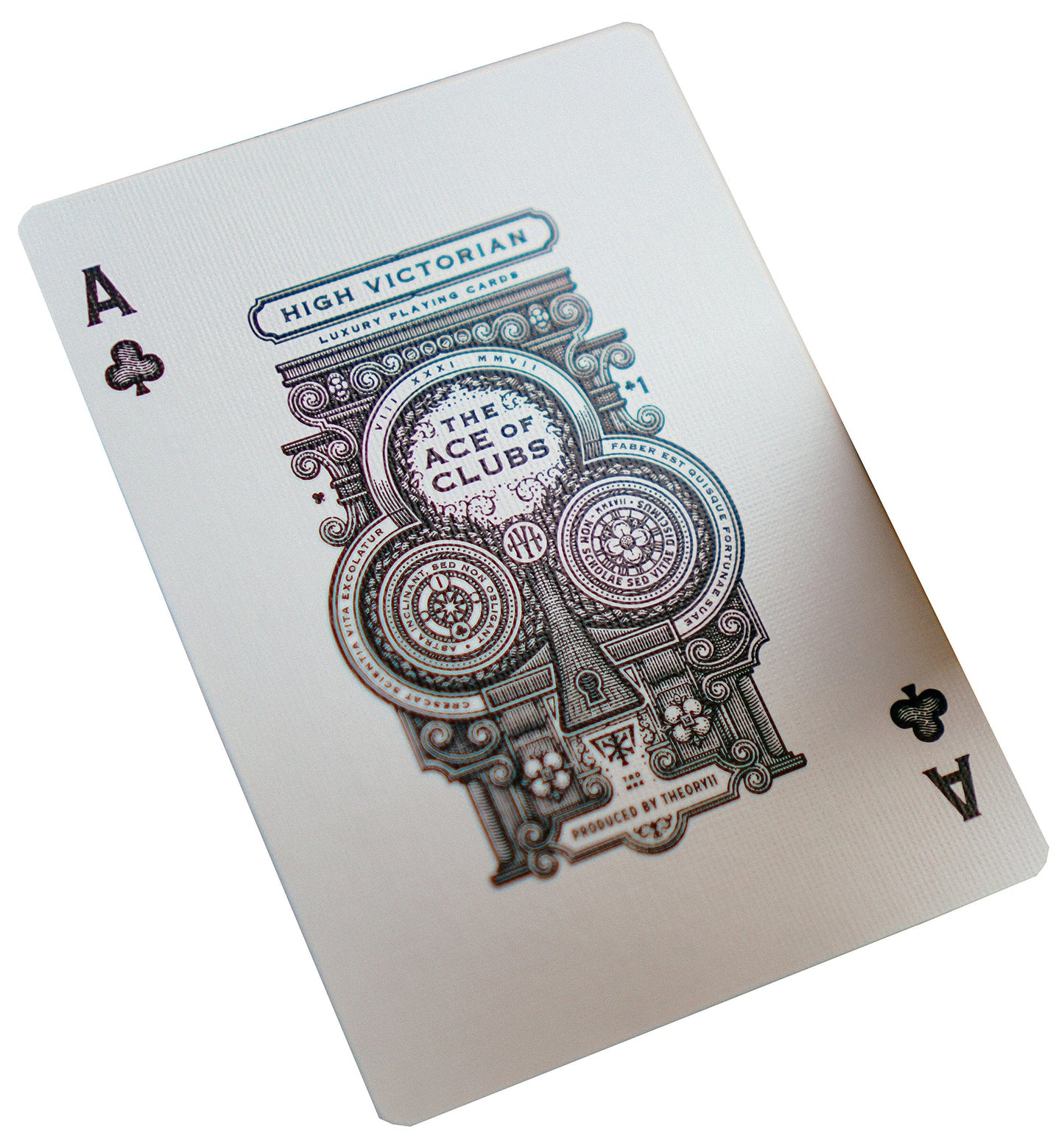 SOLOMAGIA High Victorian Playing Cards – Exquisite 3D Back, Gold & Green Foil