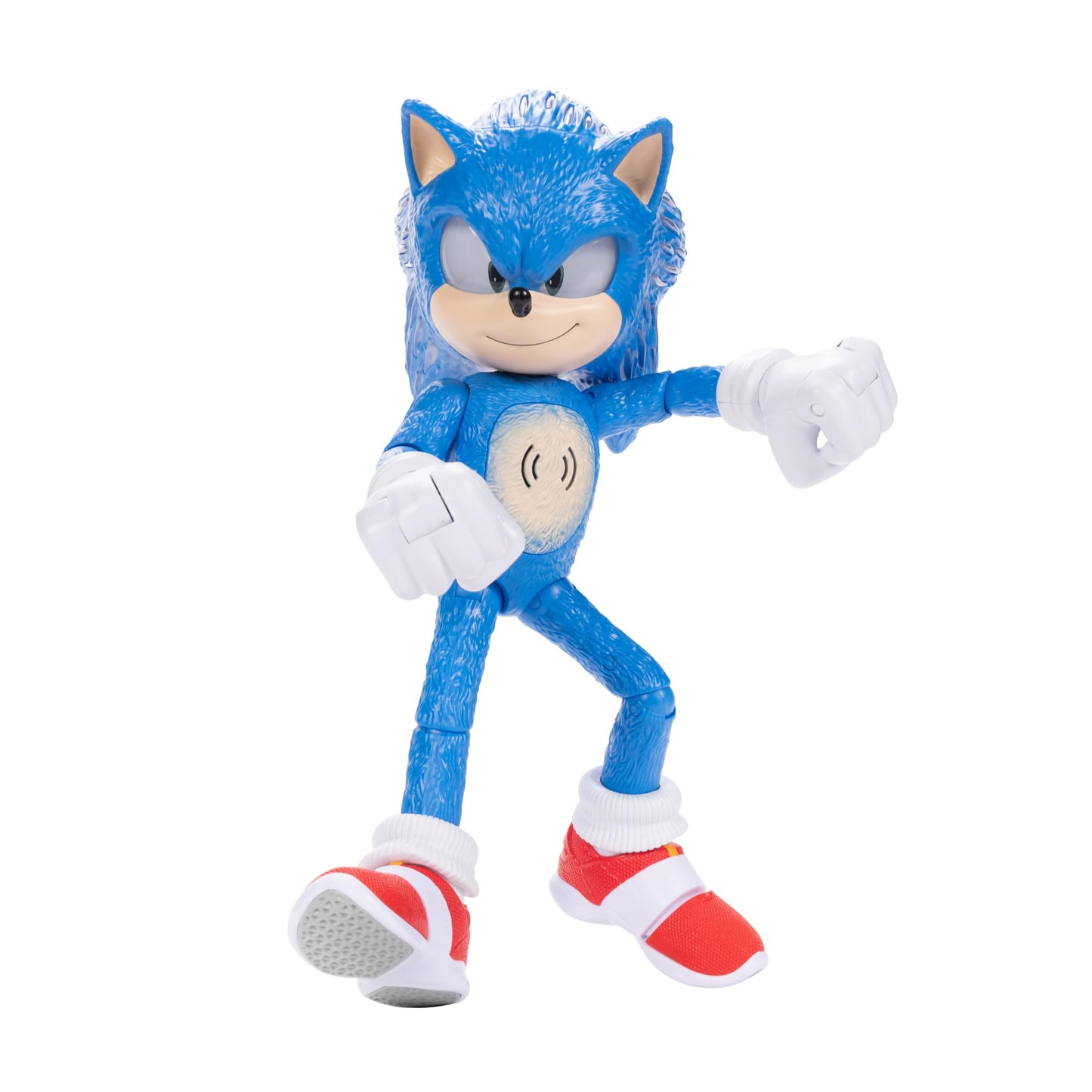 Sonic The Hedgehog 3 Ultimate Talking Sonic 12-Inch Figure | 30+ Phrases, Light-Up Eyes