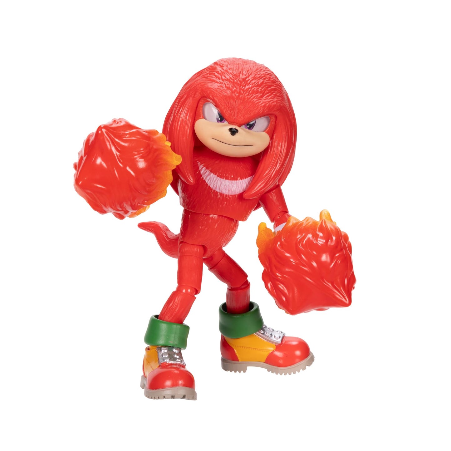 Sonic 3 The Hedgehog Movie Knuckles 5-Inch Articulated Figure | Jakks Pacific