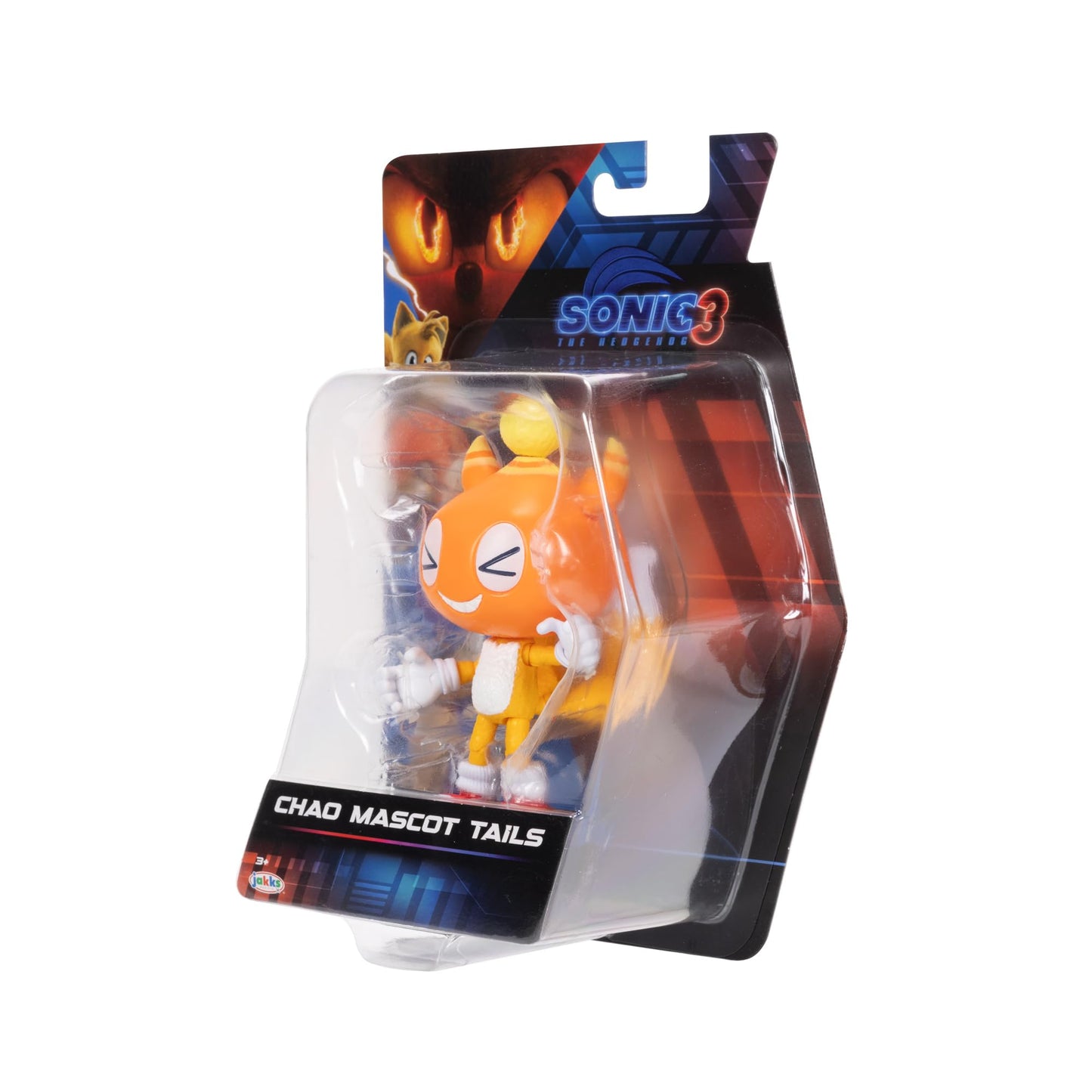 Sonic 3 Movie 5-Inch Action Figures – Chao Mascot Tails, Super Sonic, Shadow, Knuckles (Officially Licensed)
