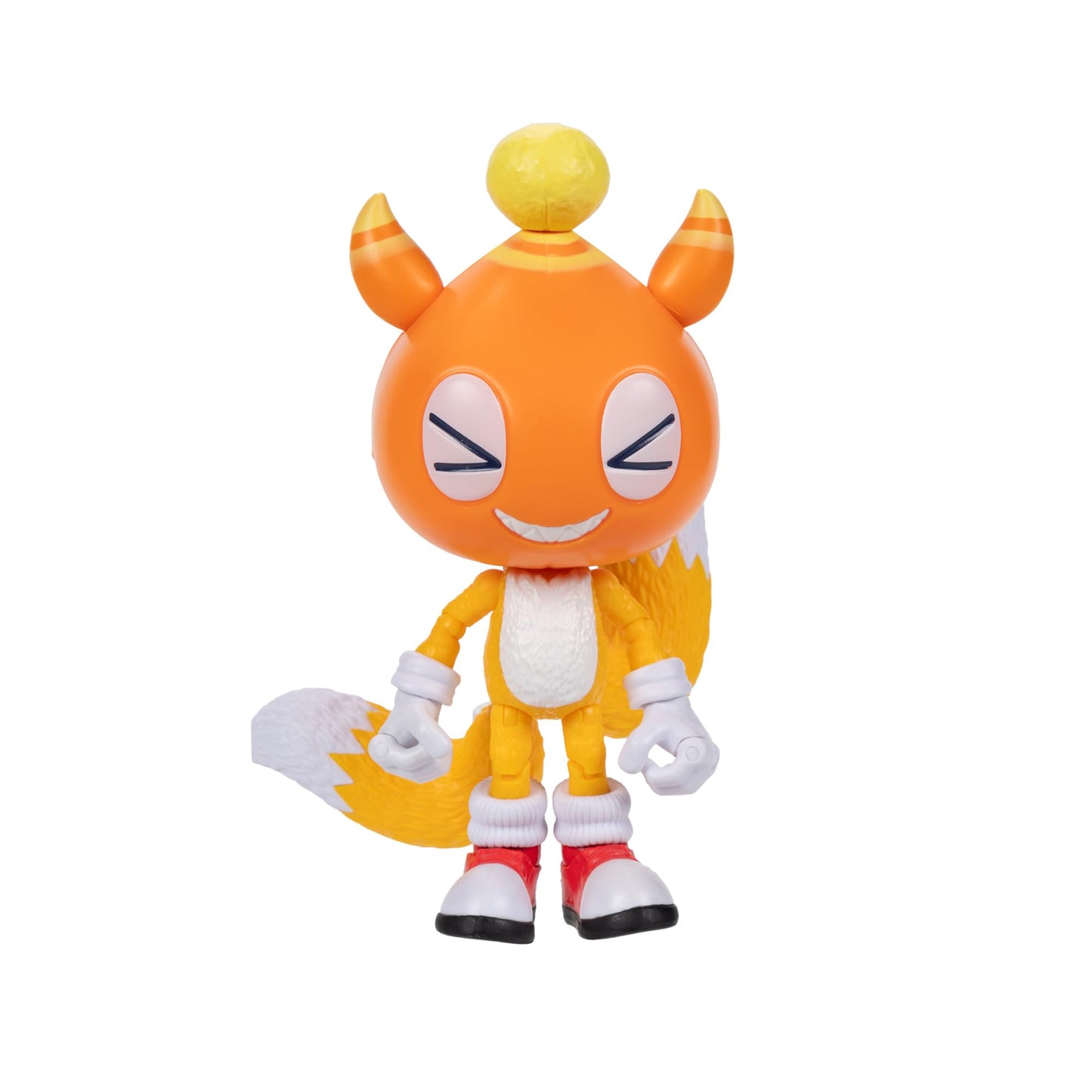 Sonic 3 Movie 5-Inch Action Figures – Chao Mascot Tails, Super Sonic, Shadow, Knuckles (Officially Licensed)