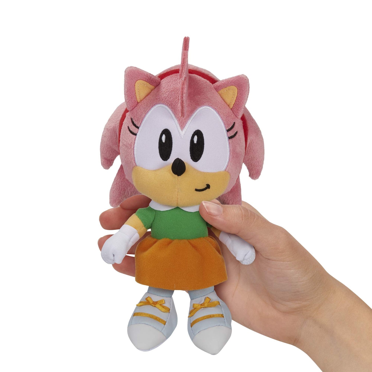 Sonic The Hedgehog Amy 7-Inch Plush Collectible – Premium Soft Fabric