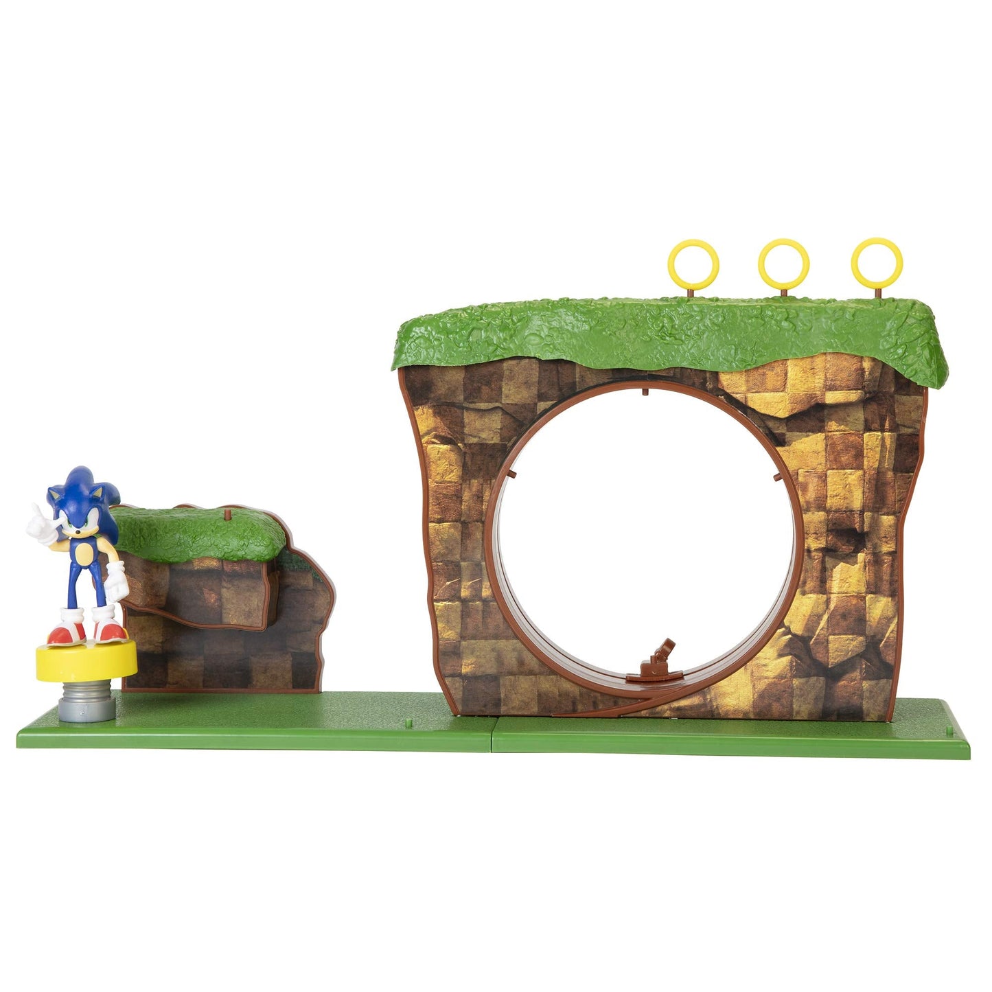 Sonic The Hedgehog Green Hill Zone Playset with 2.5-inch Sonic Action Figure