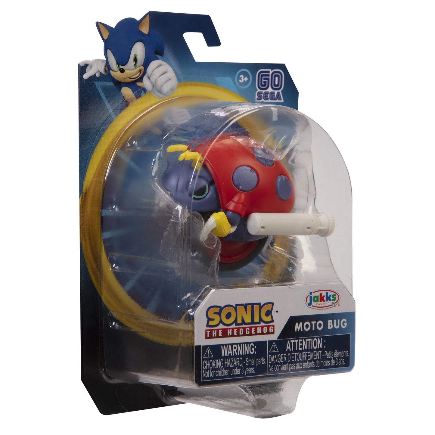 Sonic The Hedgehog Action Figure 2.5 Inch Moto Bug – Collectible Toy for Kids 3+