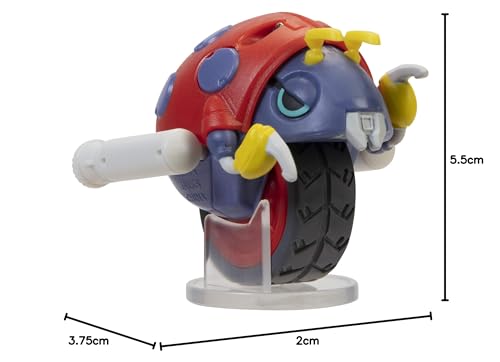 Sonic The Hedgehog Action Figure 2.5 Inch Moto Bug – Collectible Toy for Kids 3+