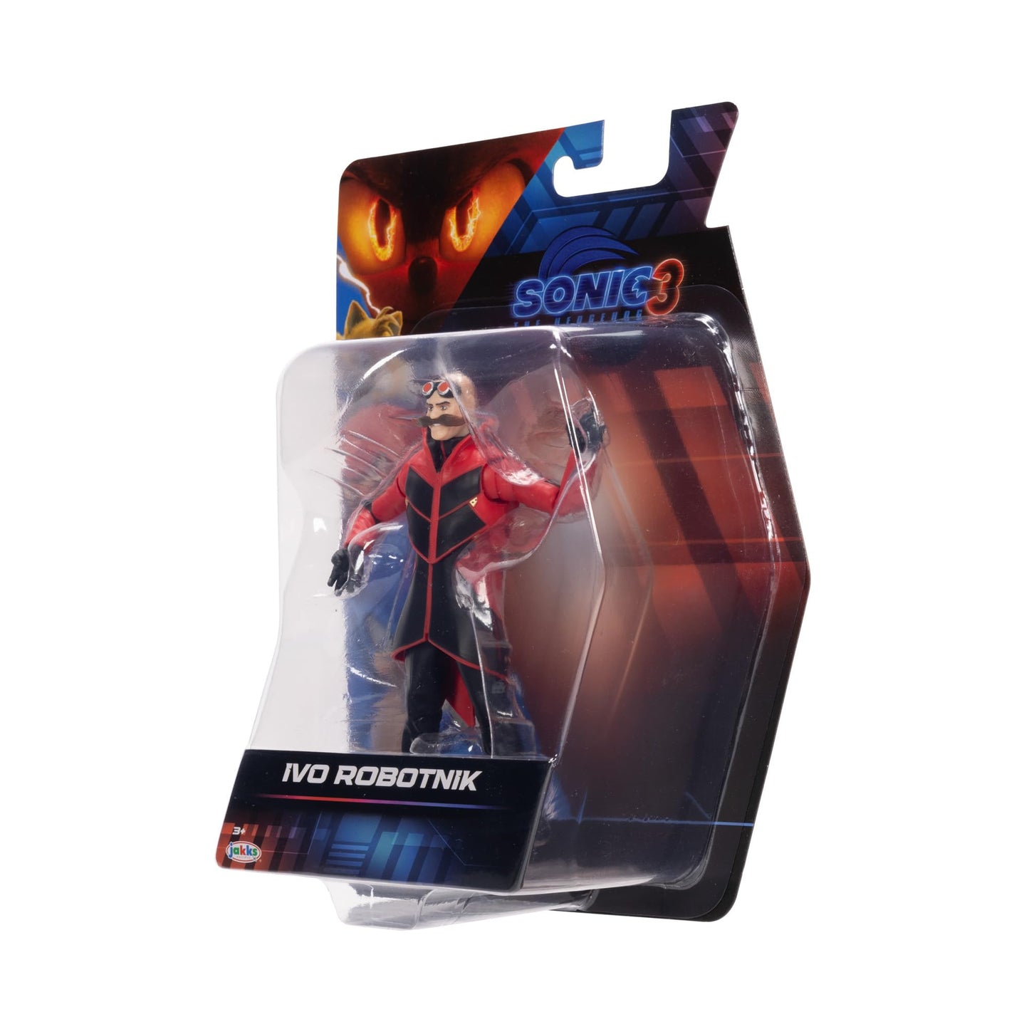 Sonic 3 Movie 5-Inch Ivo Robotnik Action Figure – Officially Licensed