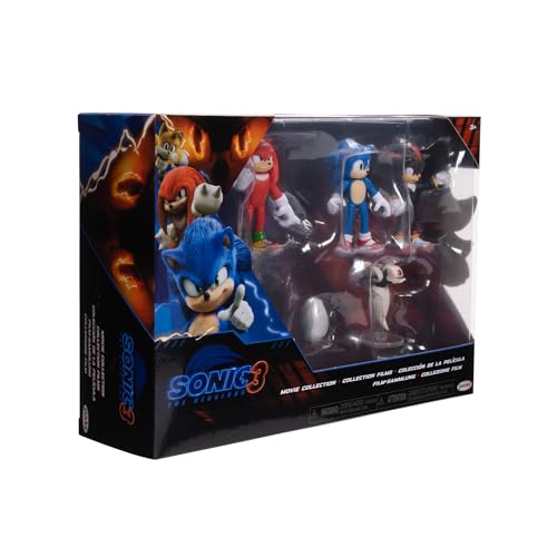 Sonic The Hedgehog 3 Movie 2.5-Inch Action Figures Multi-Pack – Officially Licensed Toy Set