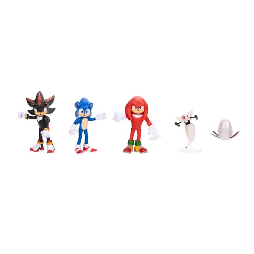Sonic The Hedgehog 3 Movie 2.5-Inch Action Figures Multi-Pack – Officially Licensed Toy Set
