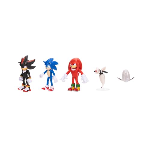 Sonic The Hedgehog 3 Movie 2.5-Inch Action Figures Multi-Pack – Officially Licensed Toy Set