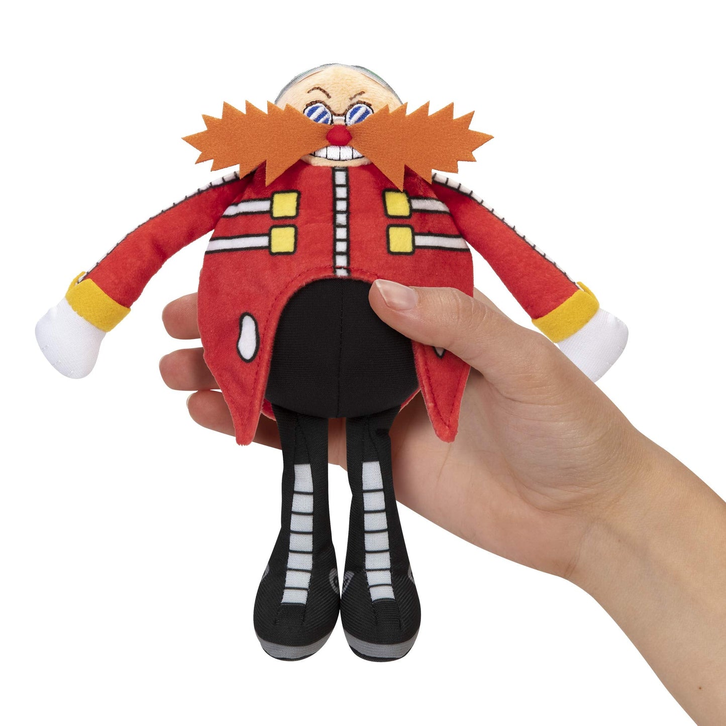 Sonic The Hedgehog Dr. Eggman 7-Inch Plush Collectible – Premium Fabric