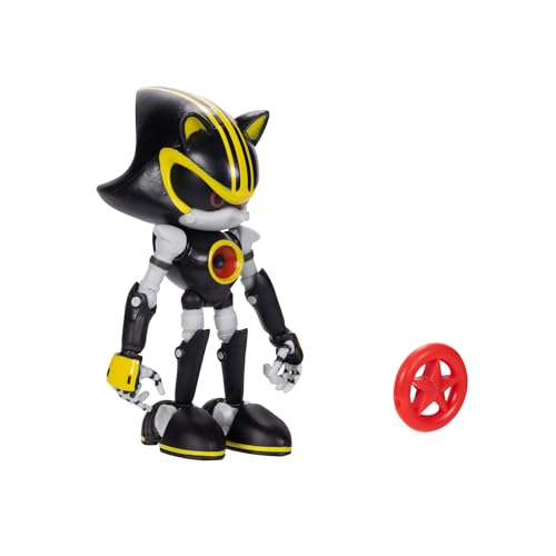 Sonic the Hedgehog Metal Sonic 3.0 – 4-Inch Action Figure with Red Star Accessory | Sega Licensed
