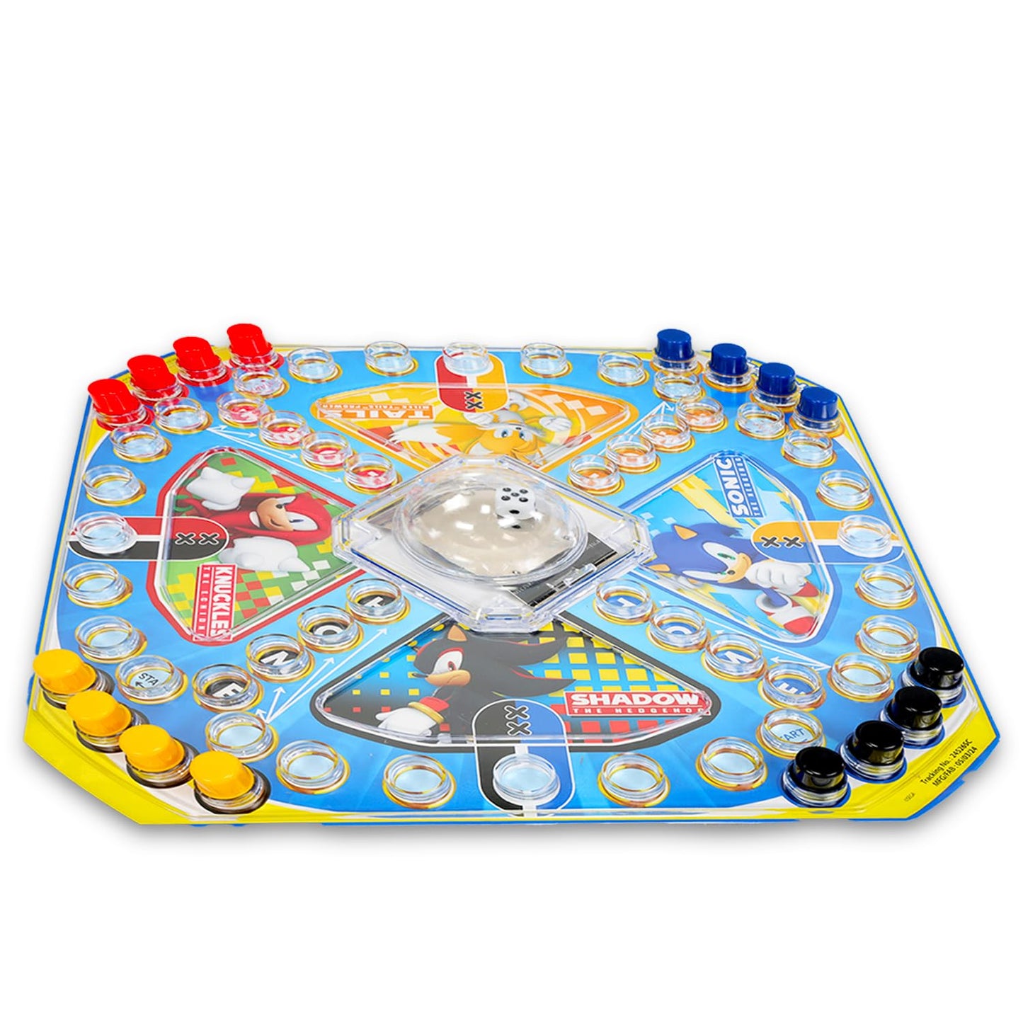 Sonic the Hedgehog Pop Up Board Game Bundle – Dice, Stickers & Rex-Man Door Hanger