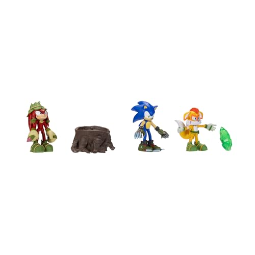 Sonic Prime 2.5-Inch Action Figures Bos Cage Maze 5-Piece Pack — Officially Licensed by Sega & Netflix