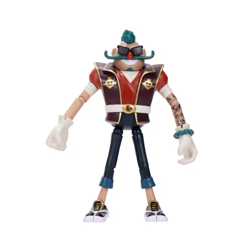 Sonic Prime Dr. Deep 5-Inch Action Figure – 13-Point Articulation (Licensed)
