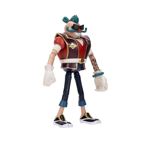 Sonic Prime Dr. Deep 5-Inch Action Figure – 13-Point Articulation (Licensed)