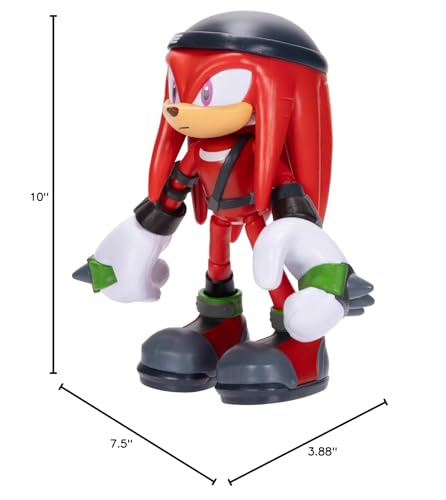 Sonic The Hedgehog Prime 5-Inch Knuckles Figure – 13-Point Articulation, Officially Licensed