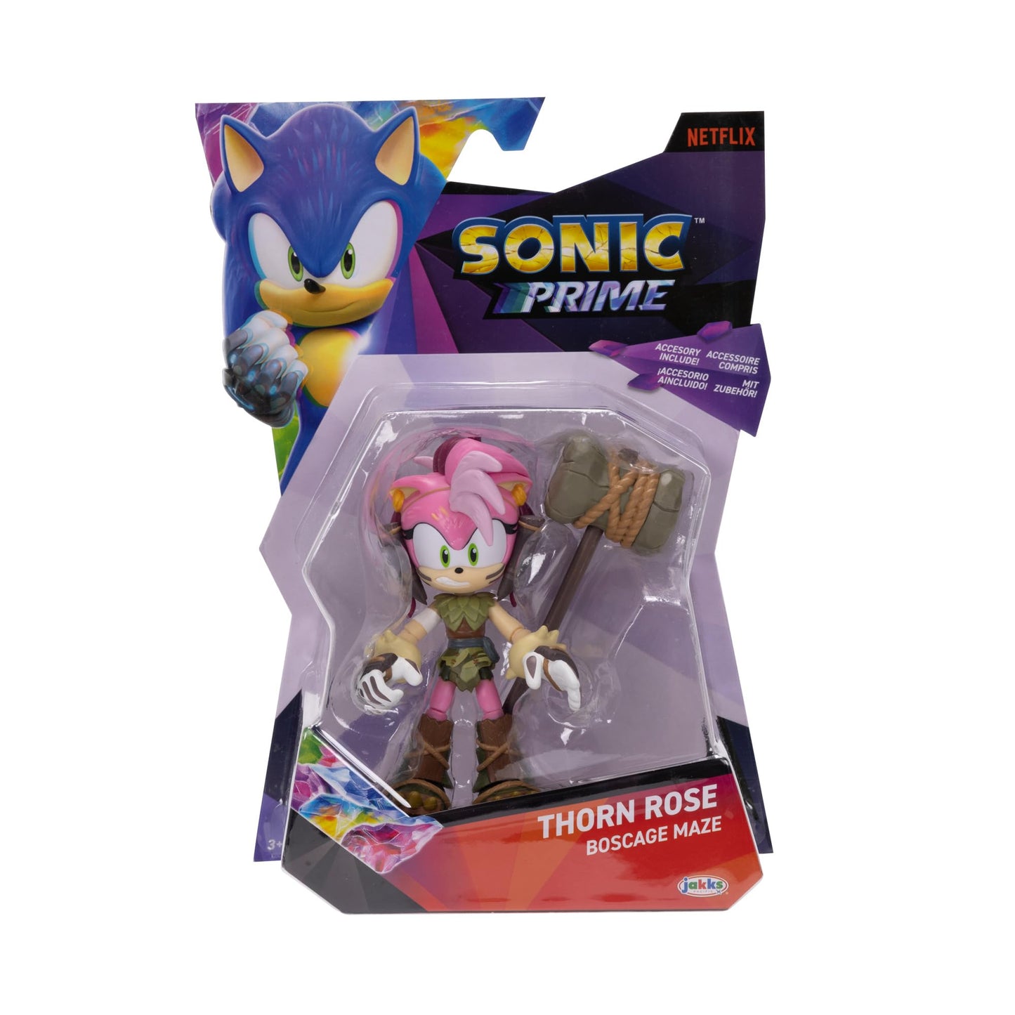 Sonic Prime 5-inch Thorn Rose Action Figure | Collectible Toy by Sonic Prime