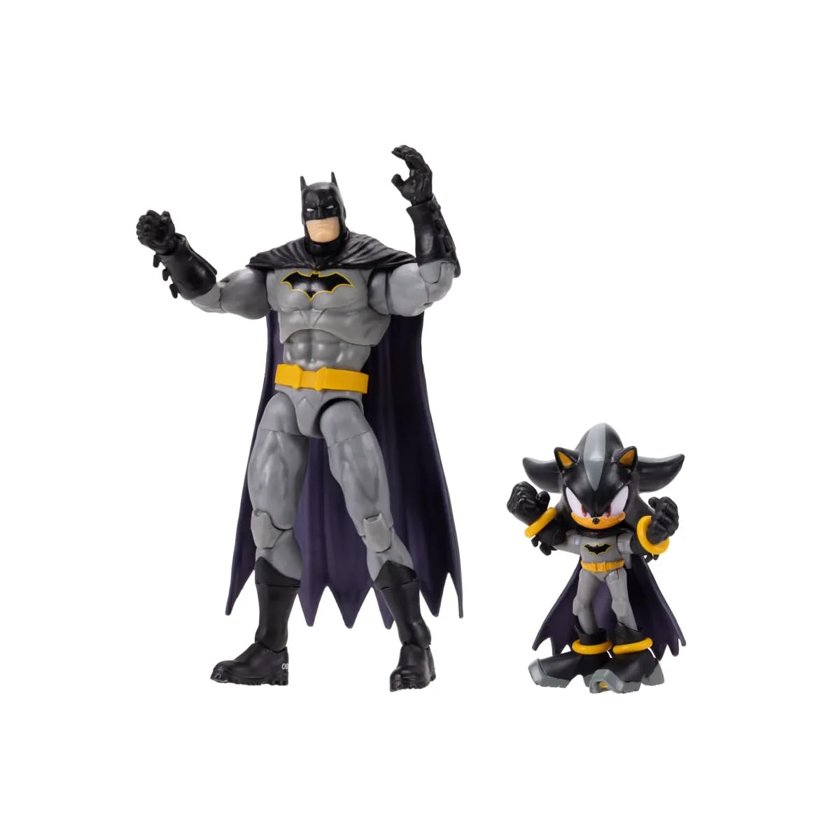 Sonic The Hedgehog DC Comics Action Figure Multipack – Shadow 2.5-inch & Batman 5-inch (Wave 2)