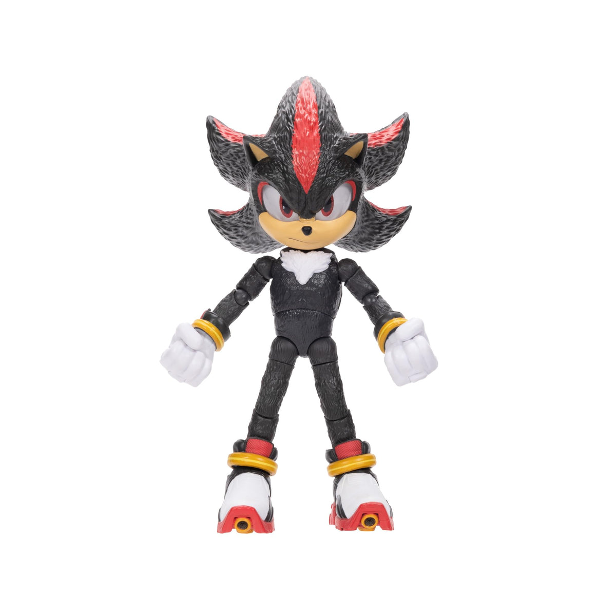 Sonic The Hedgehog – Shadow 5-Inch Action Figure – 20+ Points of Articulation – Official Collector Toy