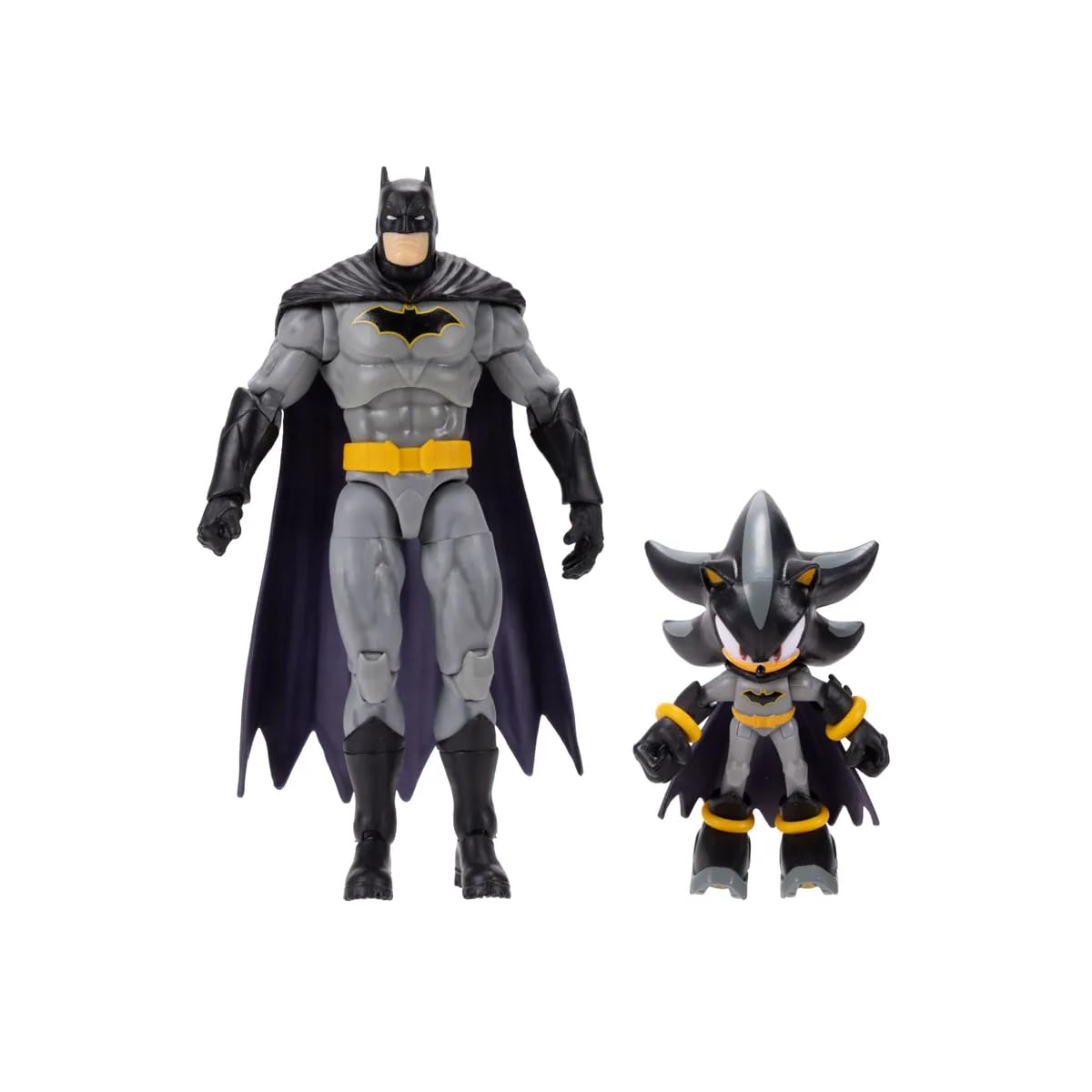 Sonic The Hedgehog DC Comics Action Figure Multipack – Shadow 2.5-inch & Batman 5-inch (Wave 2)