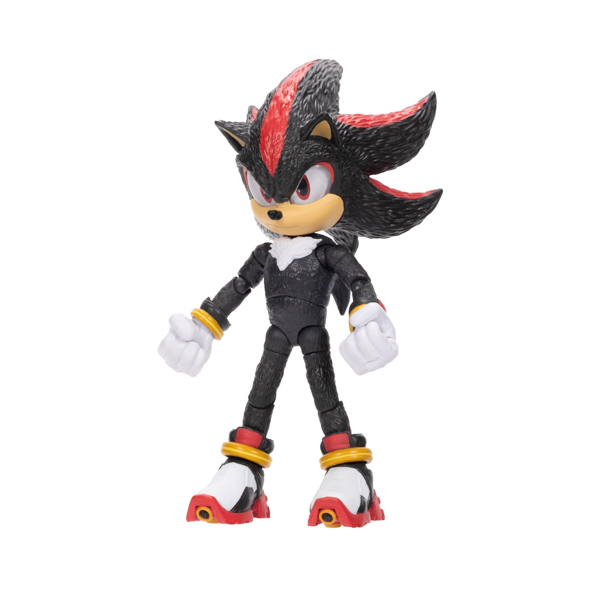 Sonic The Hedgehog – Shadow 5-Inch Action Figure – 20+ Points of Articulation – Official Collector Toy