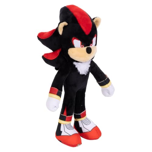 Sonic The Hedgehog 3 Movie Shadow Plush – 9-Inch Officially Licensed Toy