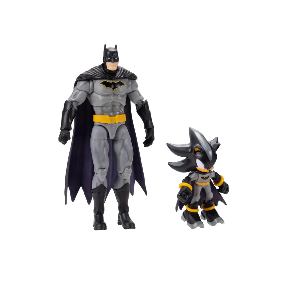 Sonic The Hedgehog DC Comics Action Figure Multipack – Shadow 2.5-inch & Batman 5-inch (Wave 2)