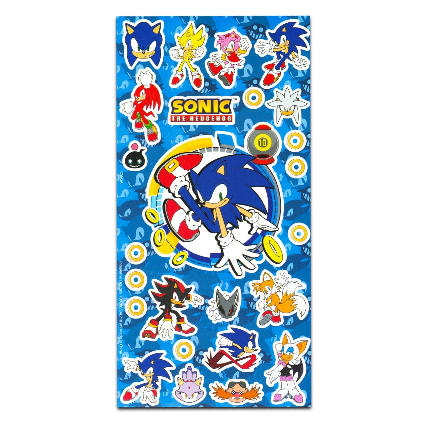 Sonic The Hedgehog Drawing & Painting Set for Boys | Sonic Gift Bundle for Kids