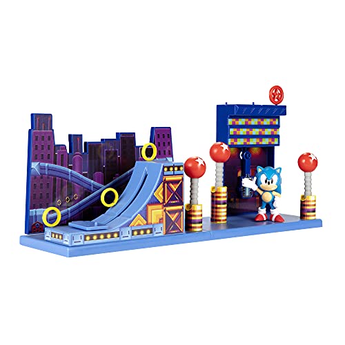 Sonic The Hedgehog 2.5-inch Studiopolis Zone Playset – Action Figures