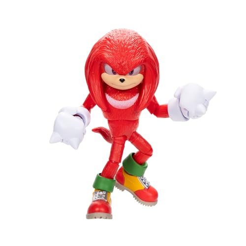 Sonic The Hedgehog 3 Movie 5-Inch Action Figure 4-Pack – Wave 2 (Super Sonic, Shadow, Knuckles, Tails Mascot)