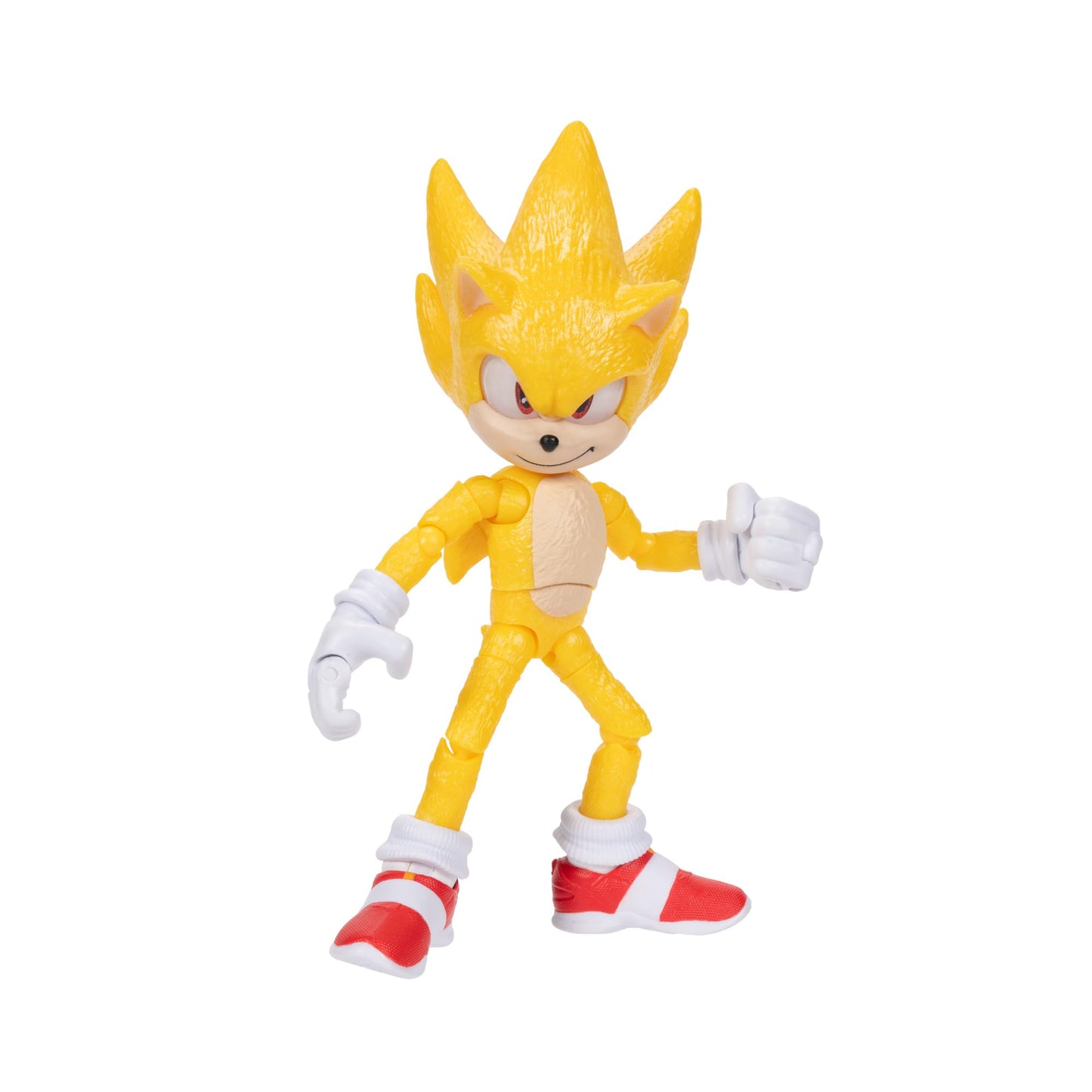 Sonic The Hedgehog 3 Movie 5-Inch Action Figure 4-Pack – Wave 2 (Super Sonic, Shadow, Knuckles, Tails Mascot)
