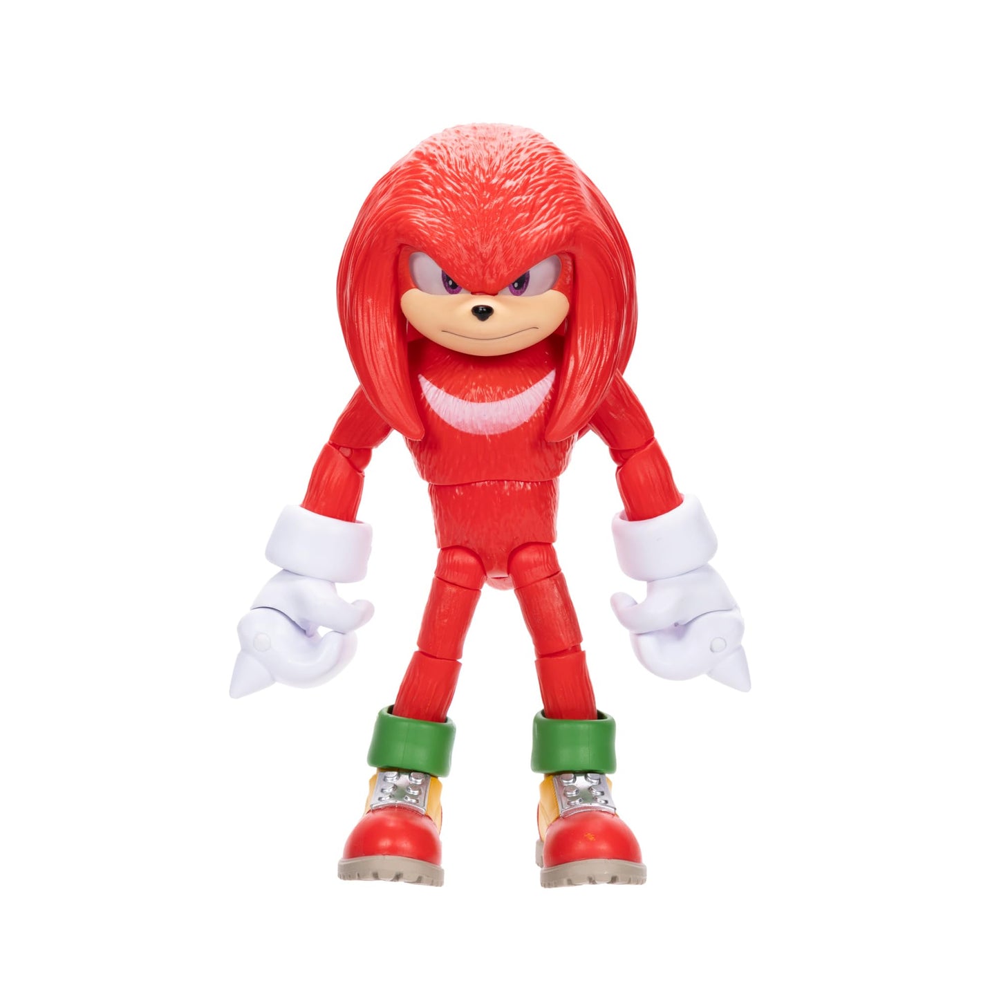 Sonic The Hedgehog 3 Movie Knuckles 5-Inch Figure | Highly Articulated Official Toy