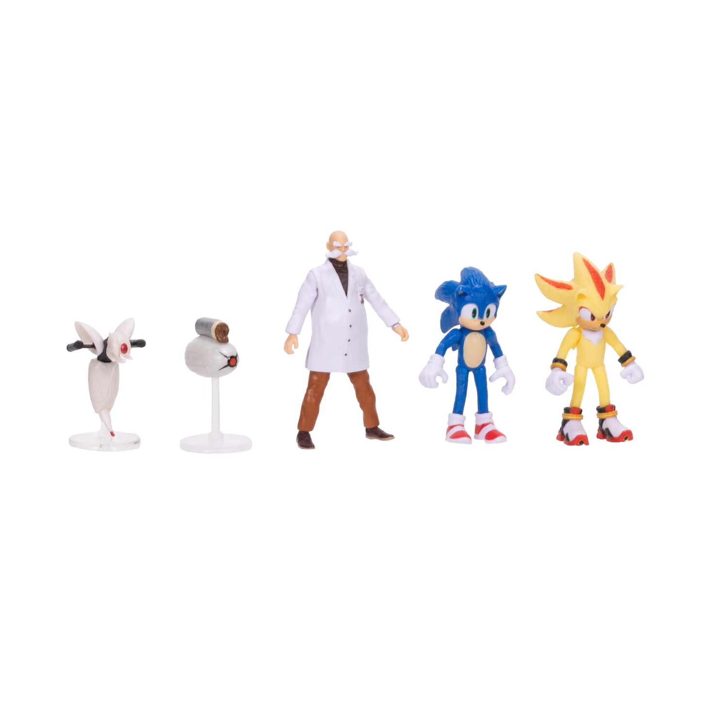 Sonic The Hedgehog 3 Movie 2.5-Inch Action Figures – Wave 3 Collector Pack (Officially Licensed)