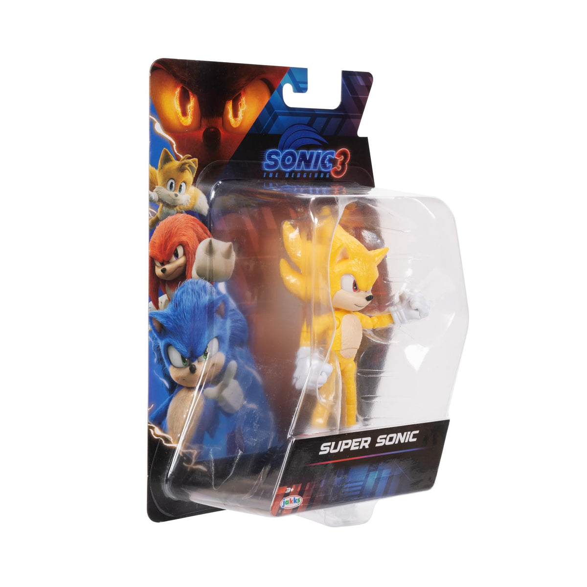 Sonic The Hedgehog 3 Wave 2 – 5-Inch Super Sonic Figure, Officially Licensed
