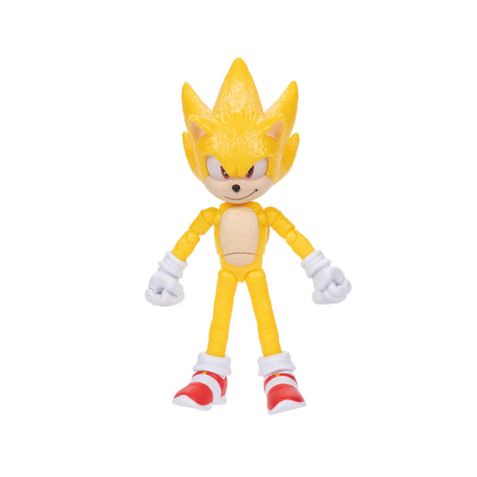Sonic The Hedgehog 3 Wave 2 – 5-Inch Super Sonic Figure, Officially Licensed