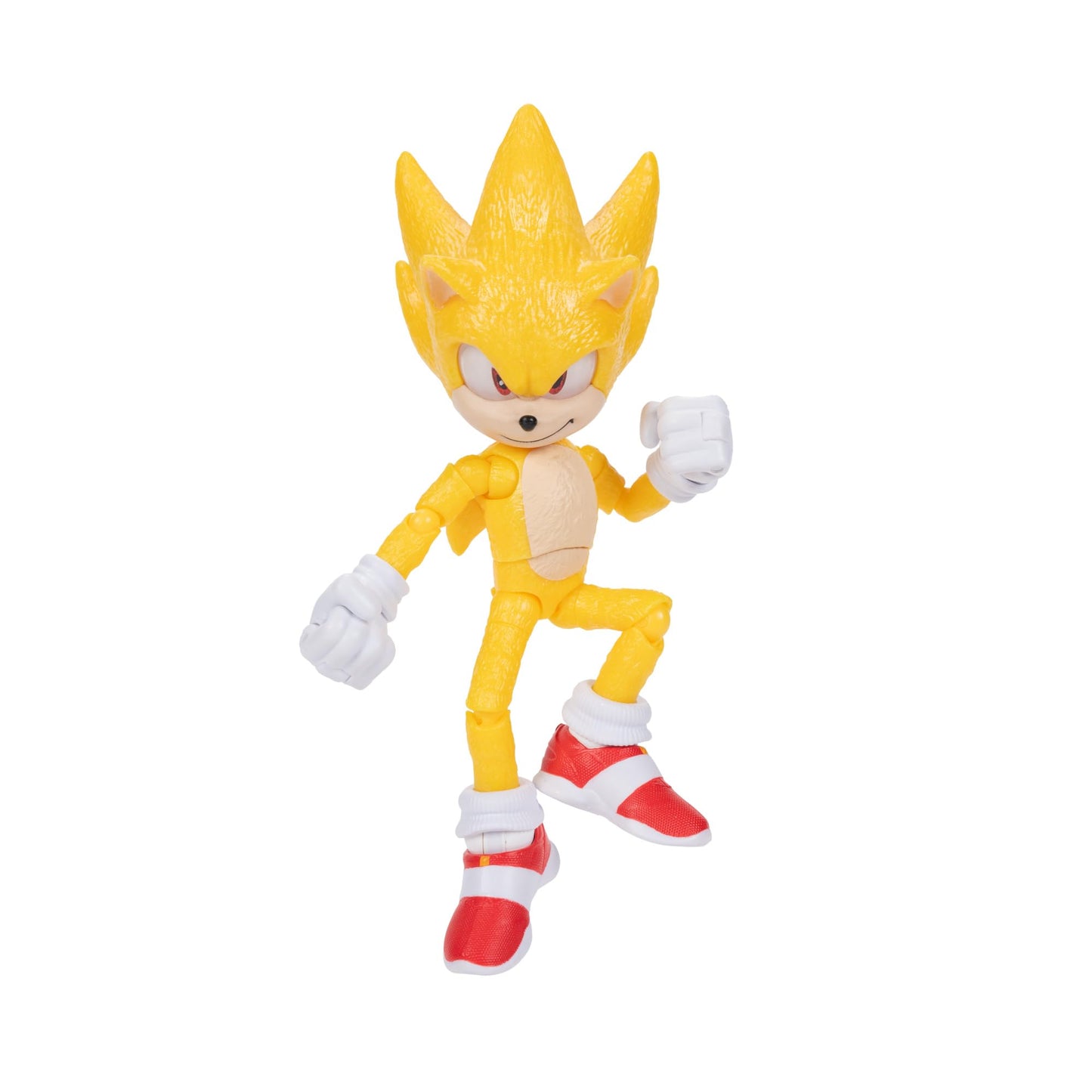 Sonic The Hedgehog 3 Movie 5-Inch Action Figure 4-Pack – Wave 2 (Super Sonic, Shadow, Knuckles, Tails Mascot)