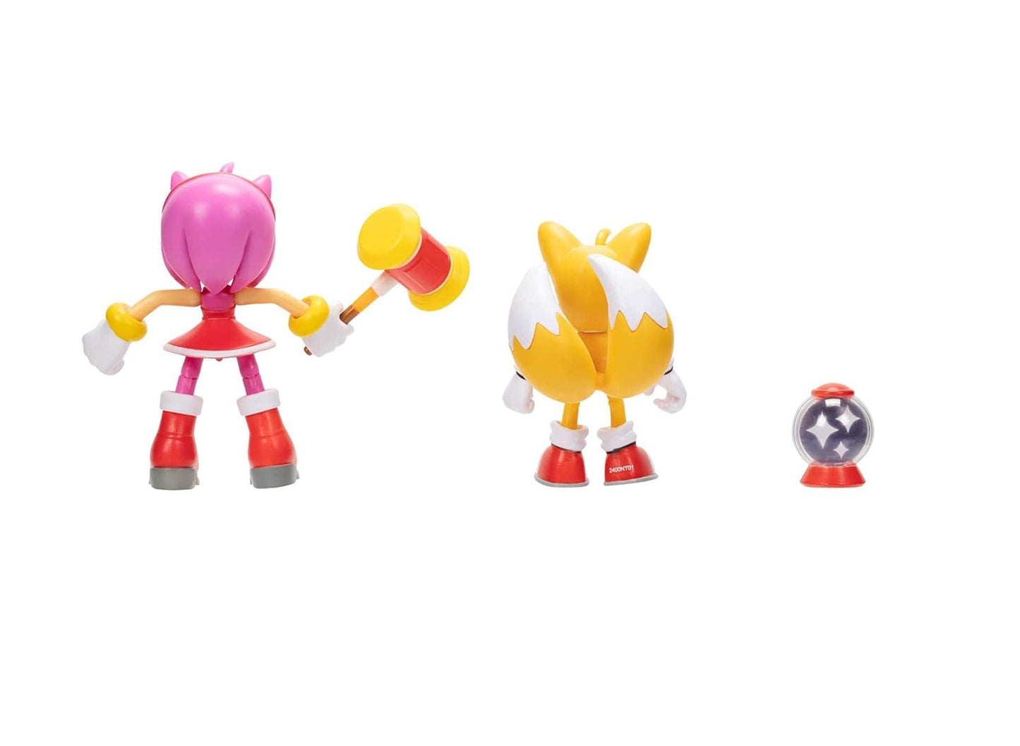 Sonic the Hedgehog 4-Inch Action Figure 2-Pack: Modern Tails & Amy
