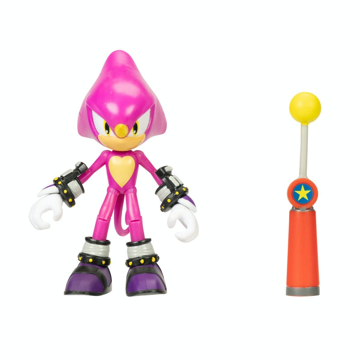 Sonic the Hedgehog 4-inch Espio the Chameleon with Checkpoint – Collectible Figure