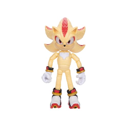 Sonic The Hedgehog 5-inch Super Sonic Action Figure | Jakks Wave 3
