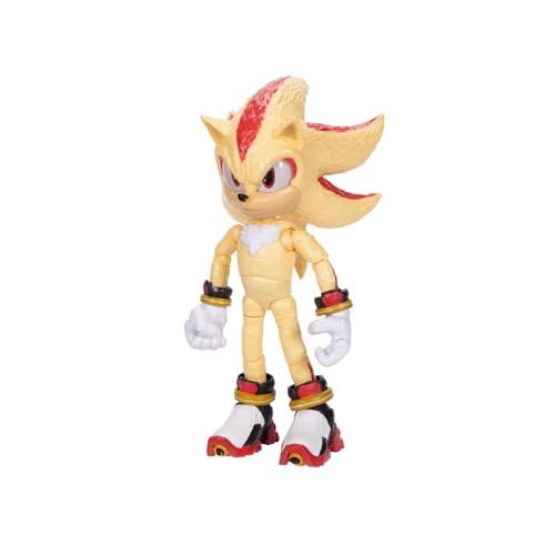 Sonic The Hedgehog 5-inch Super Sonic Action Figure | Jakks Wave 3