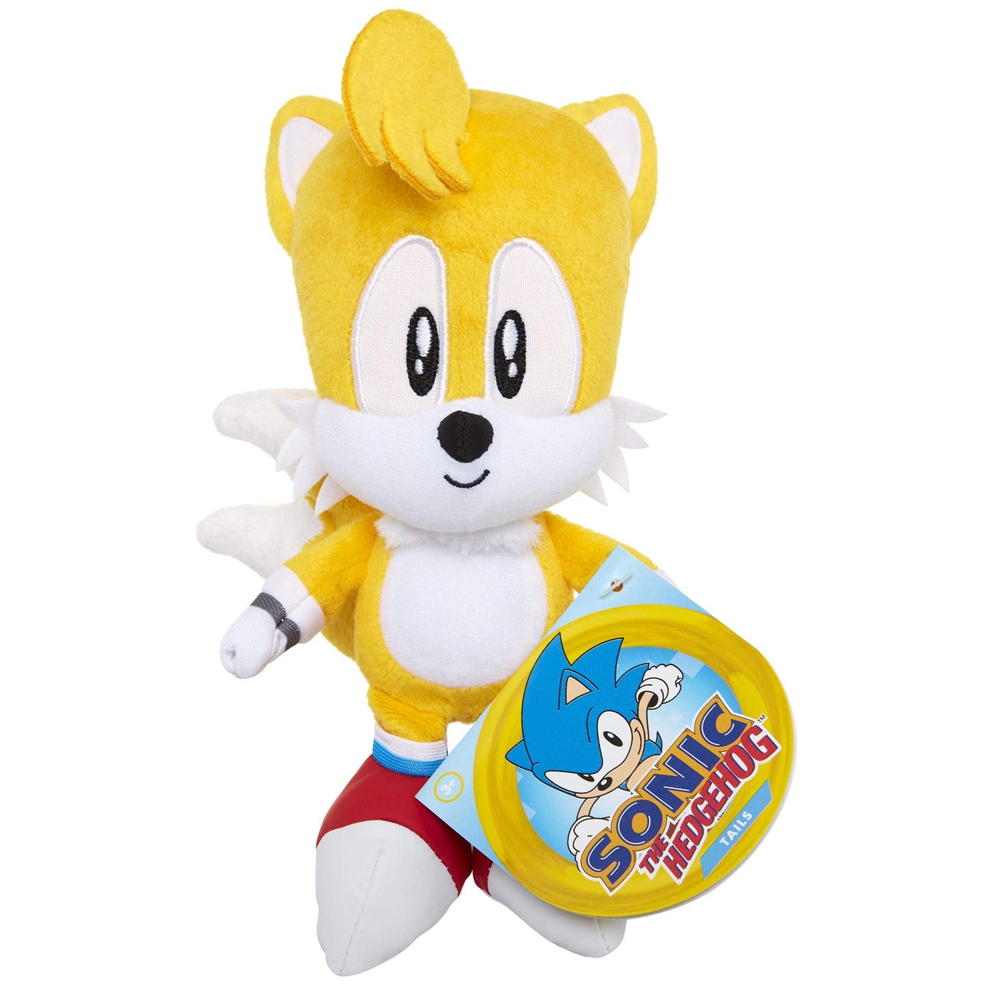 Sonic The Hedgehog 7-Inch Tail Plush Figure – Premium Fabric, Collectible Toy