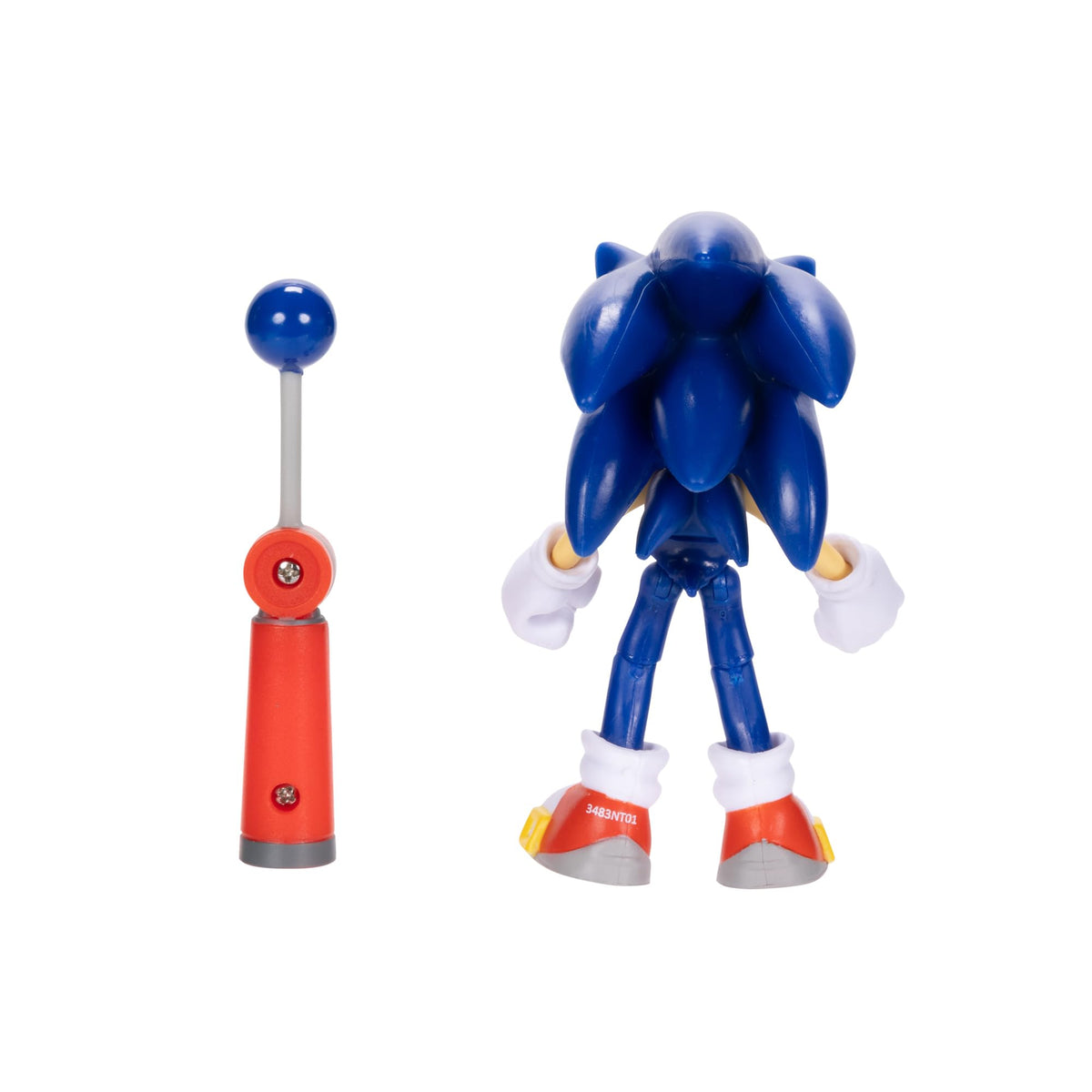 Sonic the Hedgehog 4-Inch Action Figure with Blue Checkpoint Accessory – Official Sega Licensed (Ages 3+)